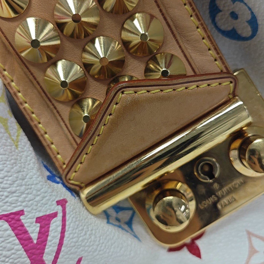 LV × TM CHRISSIE Monogram Coated Canvas White