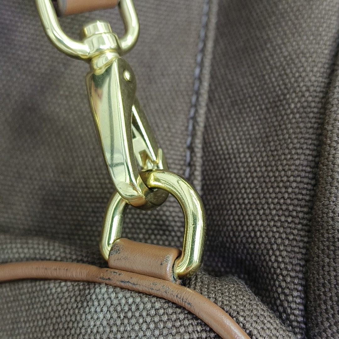 Fabric Backpack Brown