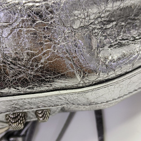 Le Cagole Calfskin Silver
