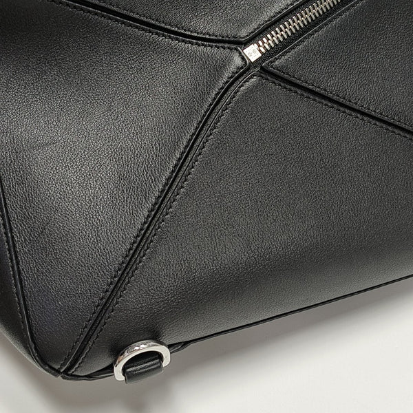 Puzzle Medium Calfskin Black