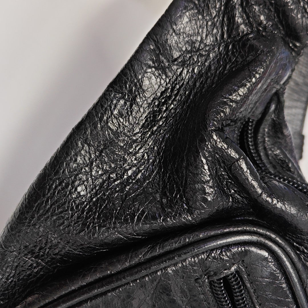 Explorer Quilted Calfskin Black