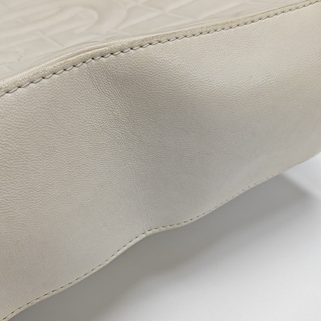 CHOCOLATE BAR Lambskin White