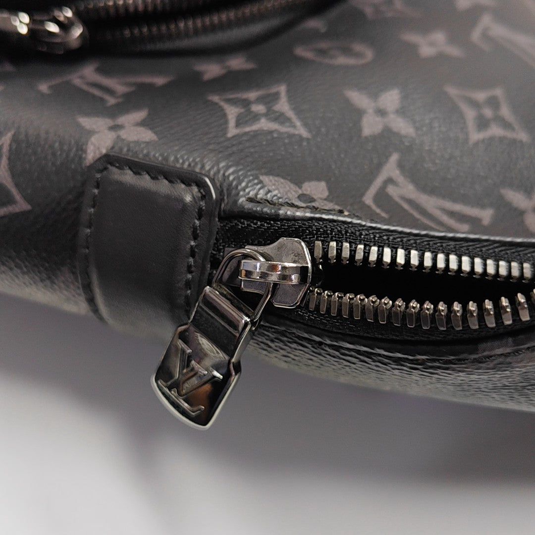 DISCOVERY PM Monogram Coated Canvas Black