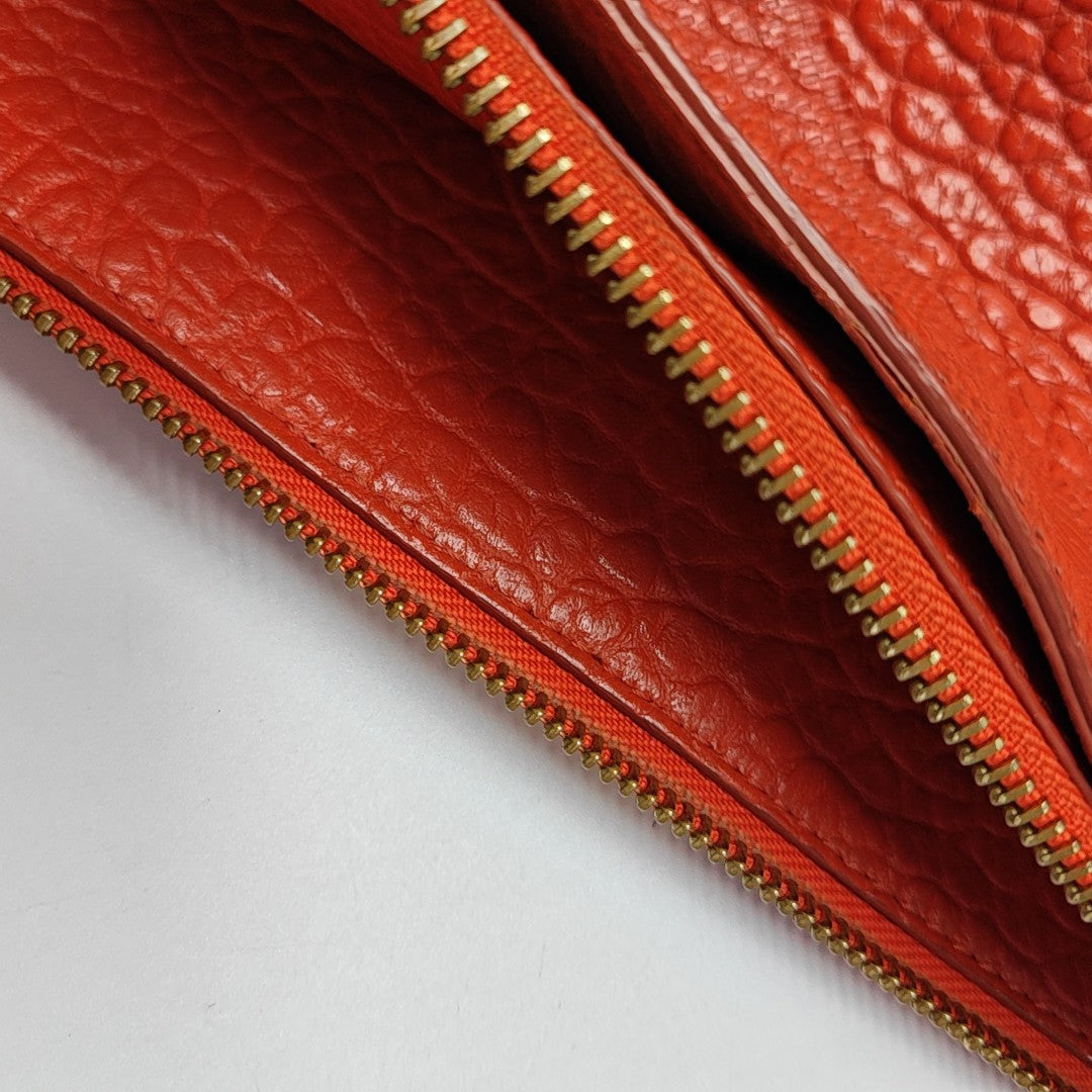 Langley Calfskin Orange