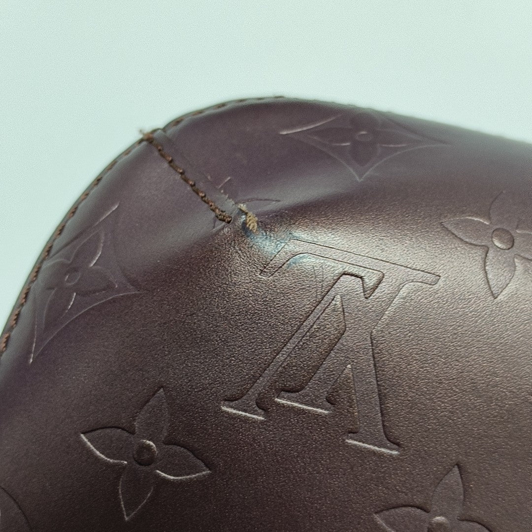 FOWLER Monogram Calfskin Red