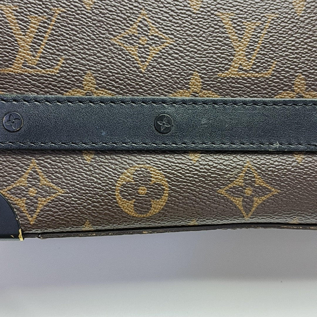 SOFT TRUNK Monogram Coated Canvas Brown