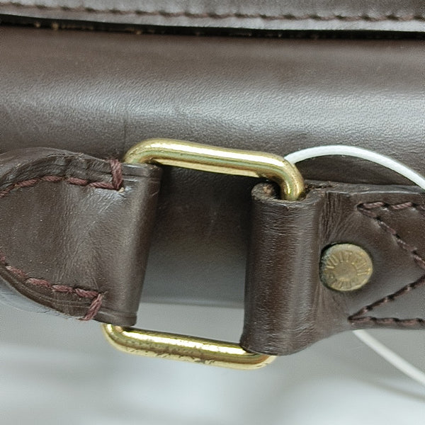 WEST END Damier Ebene Coated Canvas Brown