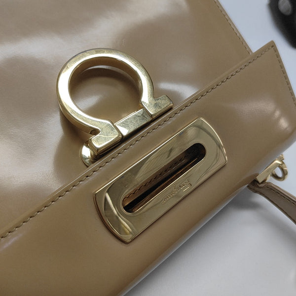 Kelly Small Calfskin Brown