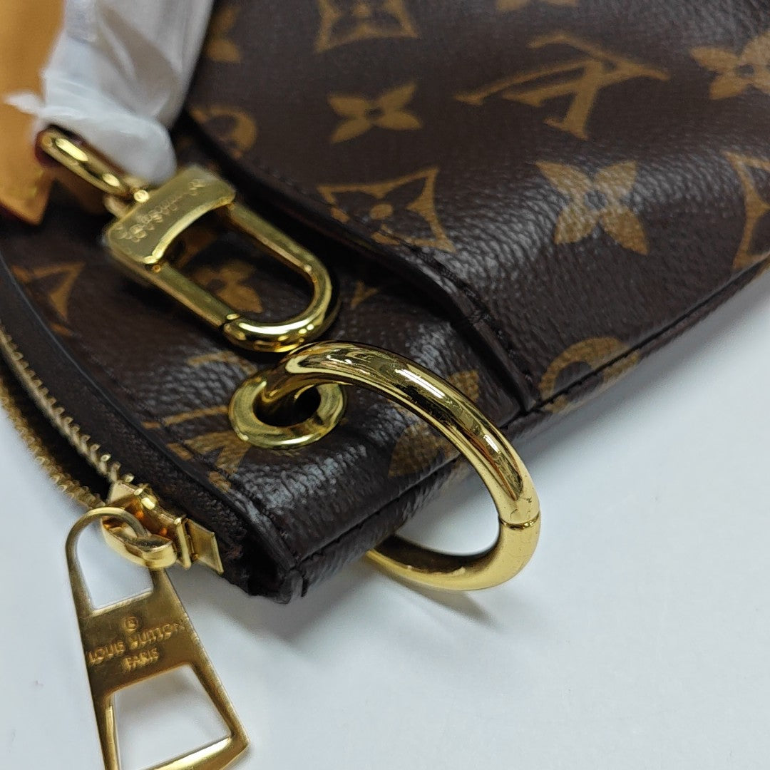 ODEON MM Monogram Coated Canvas Brown