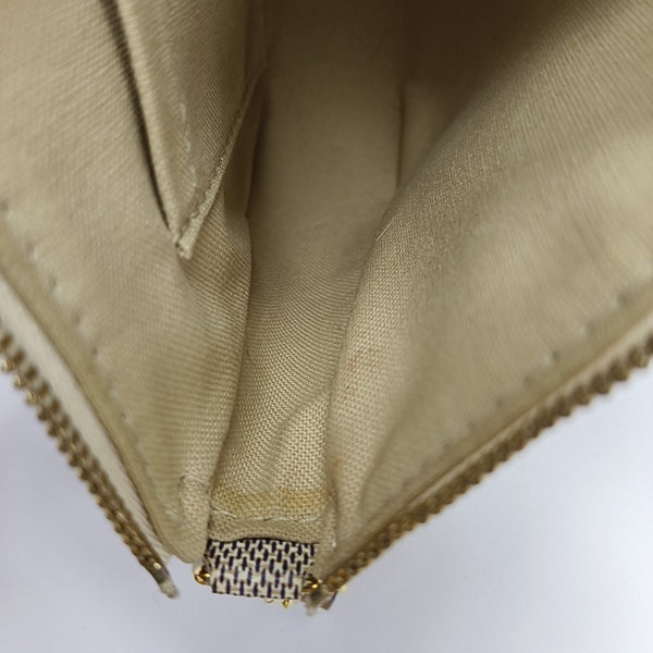 ACCESSOIRES GM Damier Azur Coated Canvas White