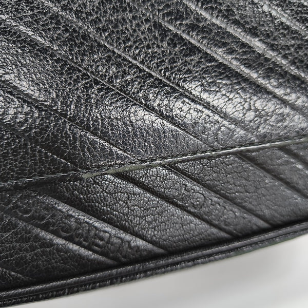 BB Quilted Calfskin Black