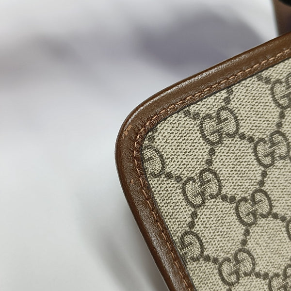 Retro Mini Monogram Coated Canvas Beige