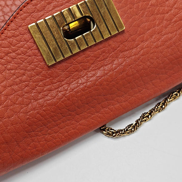 Sally Leather Red