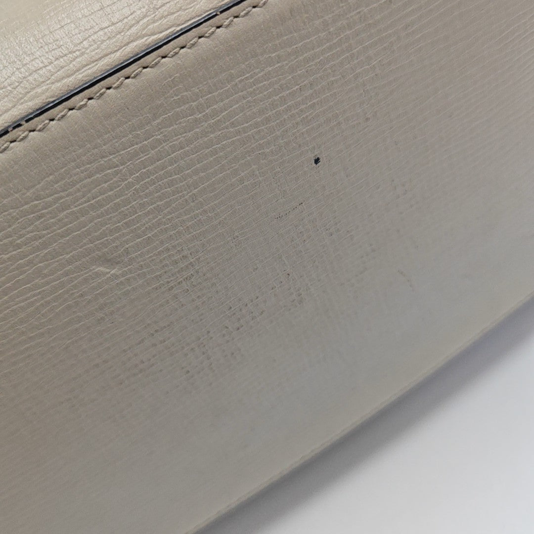 Calfskin Shoulder Bag Beige