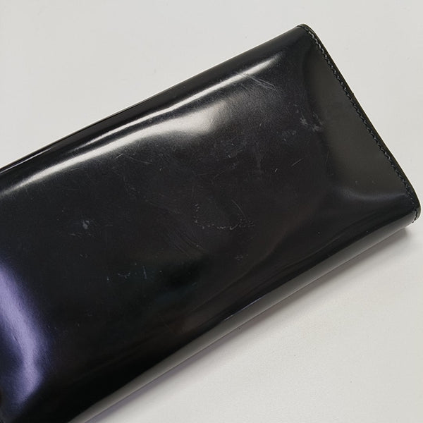 Interlocking G Small Calfskin Black Wallet