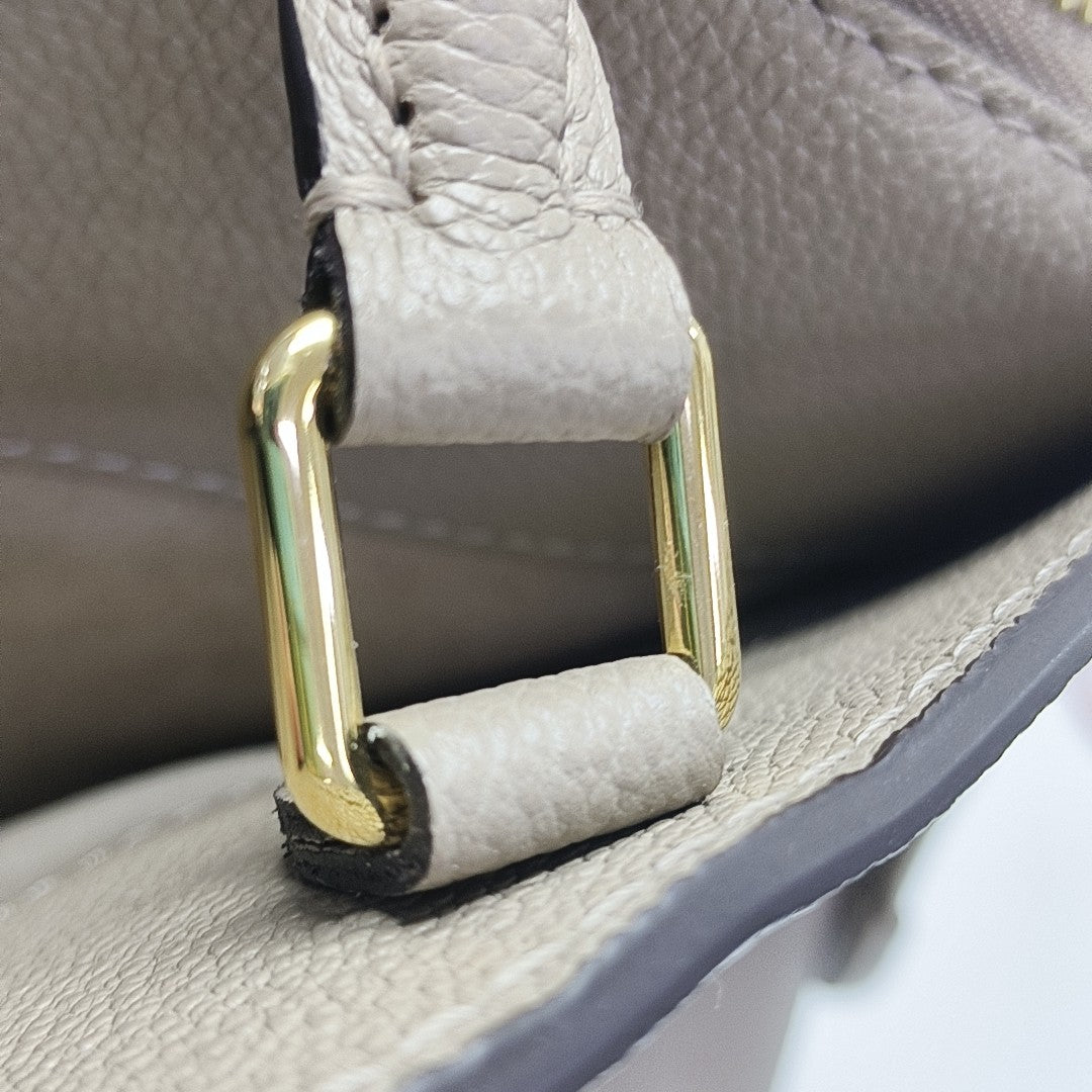 PALAIS GM Monogram Calfskin Gray