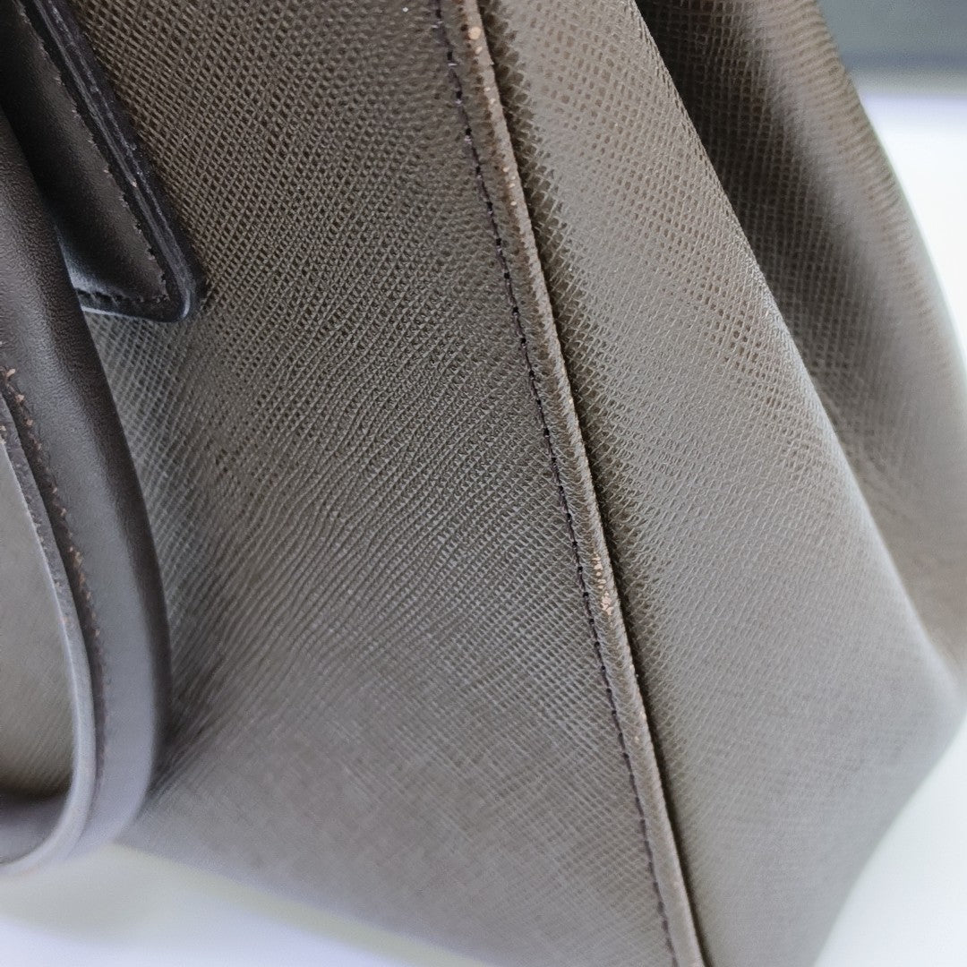 Calfskin Tote Bag Brown