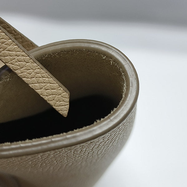 BELT Micro Calfskin Beige