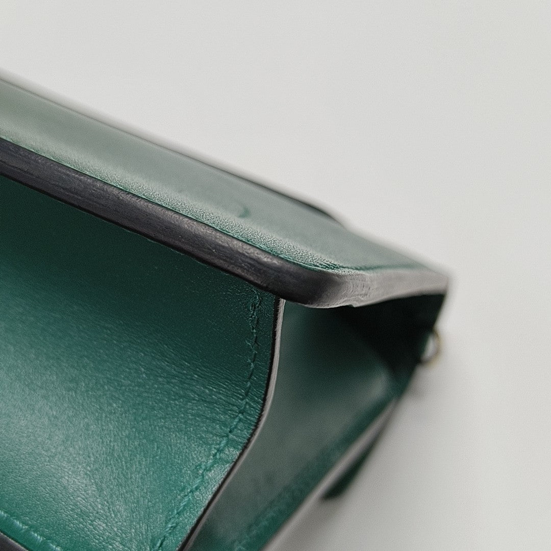 SERPENTI FOREVER Quilted Calfskin Green