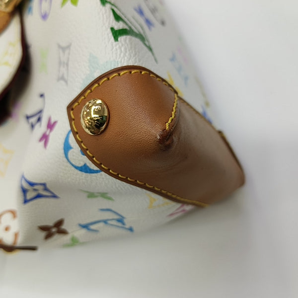 LV × TM ELIZA Monogram Coated Canvas White