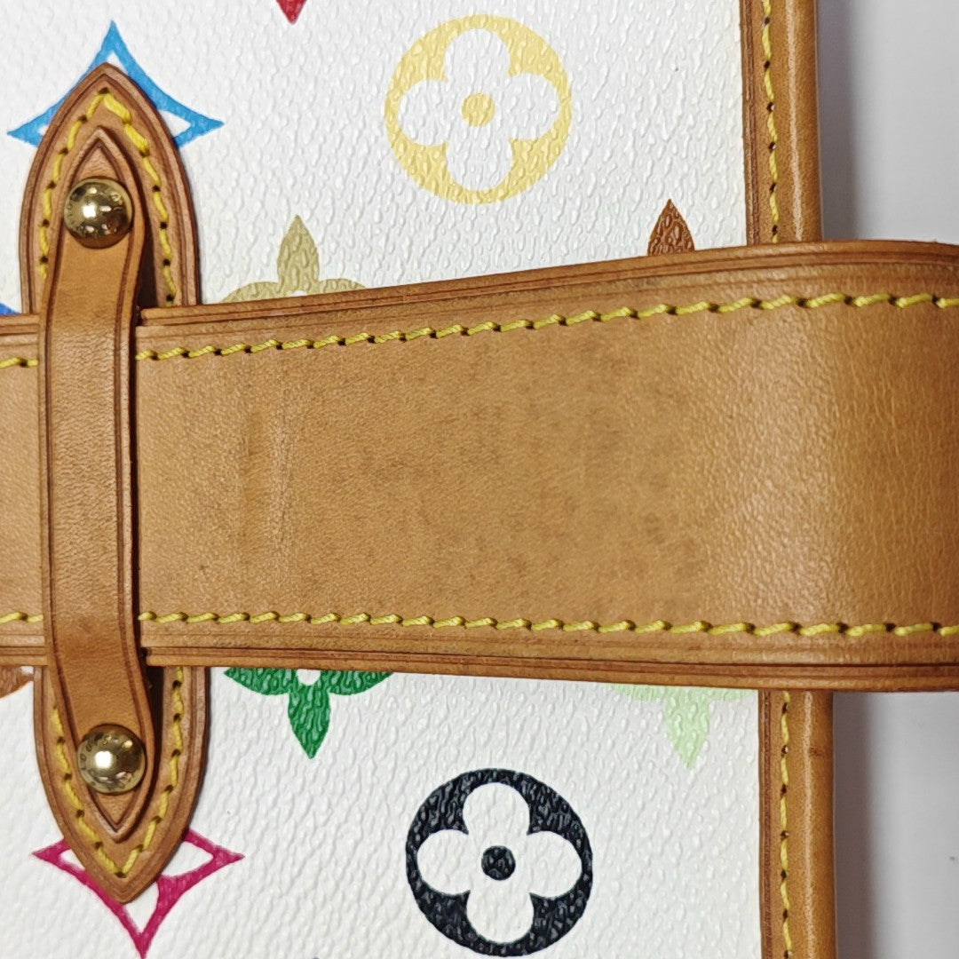 LV × TM SHIRLEY Monogram Coated Canvas White