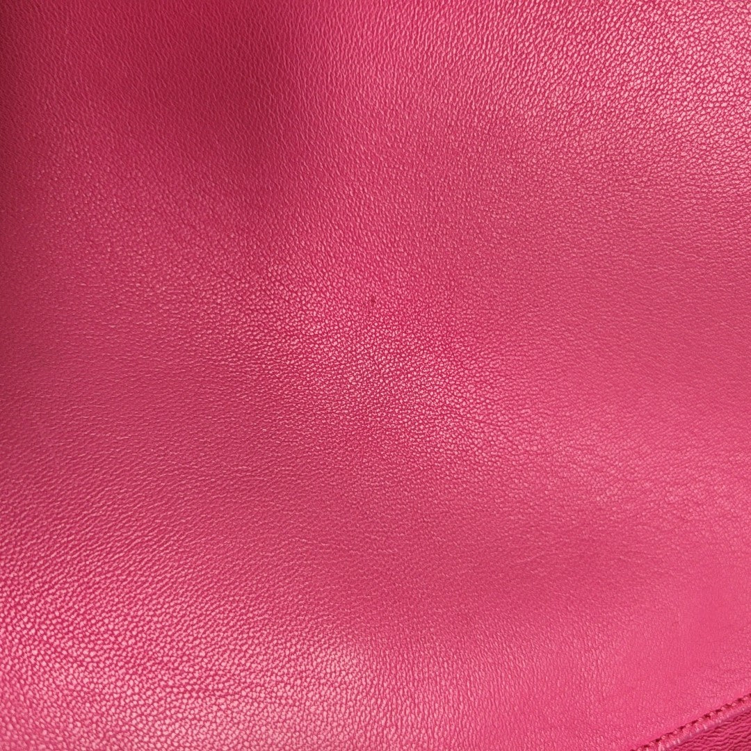 Calfskin Shoulder Bag Red