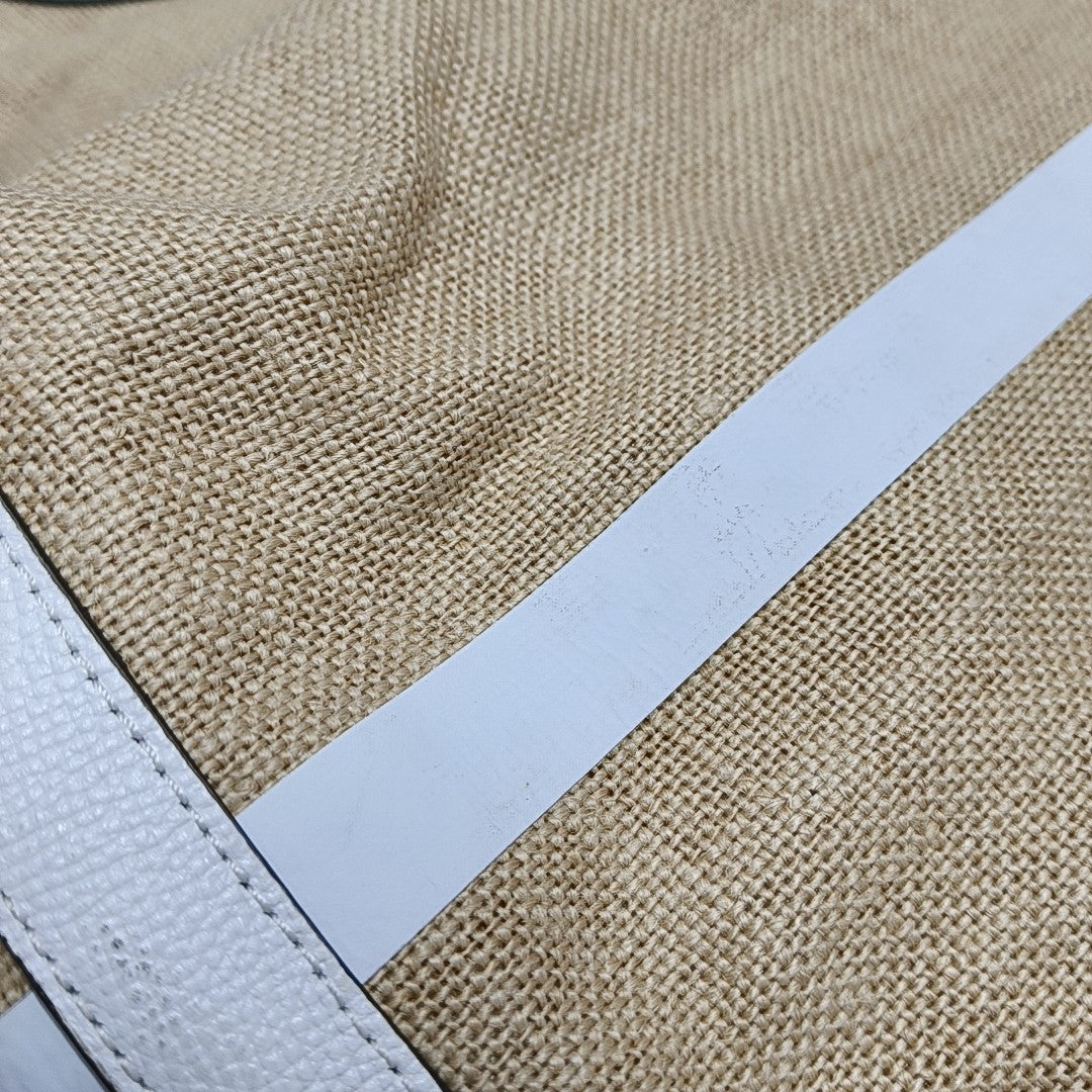 The Giant Large Straw Beige