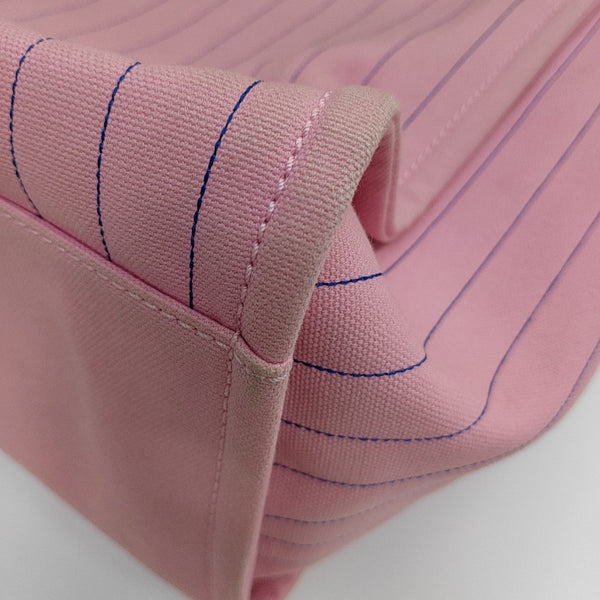 DEAUVILLE Large Quilted Canvas Pink