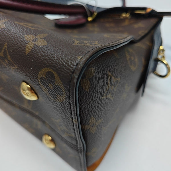 TUILERIES Monogram Coated Canvas Brown