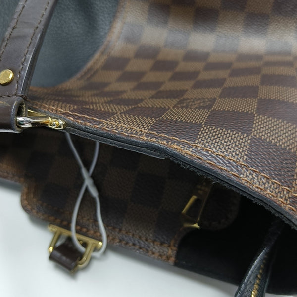 JERSEY Damier Ebene Coated Canvas Brown