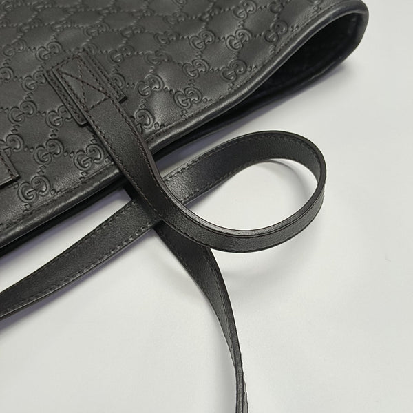 GG Imprime Monogram Calfskin Black