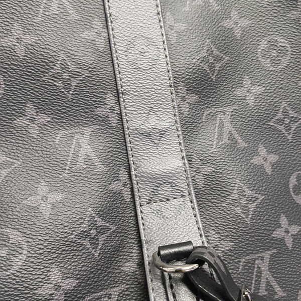 NEW CABAS ZIPPE GM Monogram Coated Canvas Gray