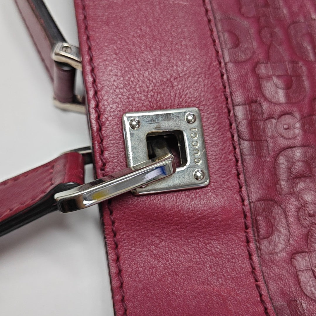 Calfskin Tote Bag Red