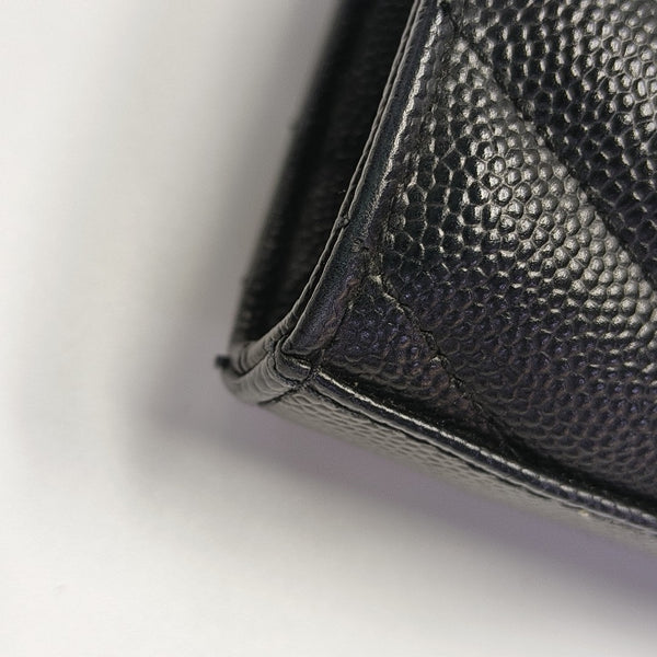 MONOGRAM Medium Chevron Calfskin Black