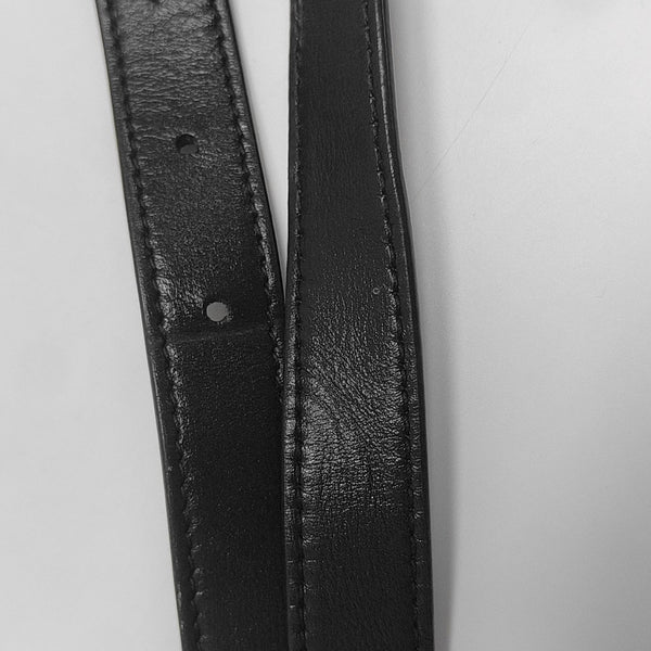 MANHATTAN Medium Calfskin Black