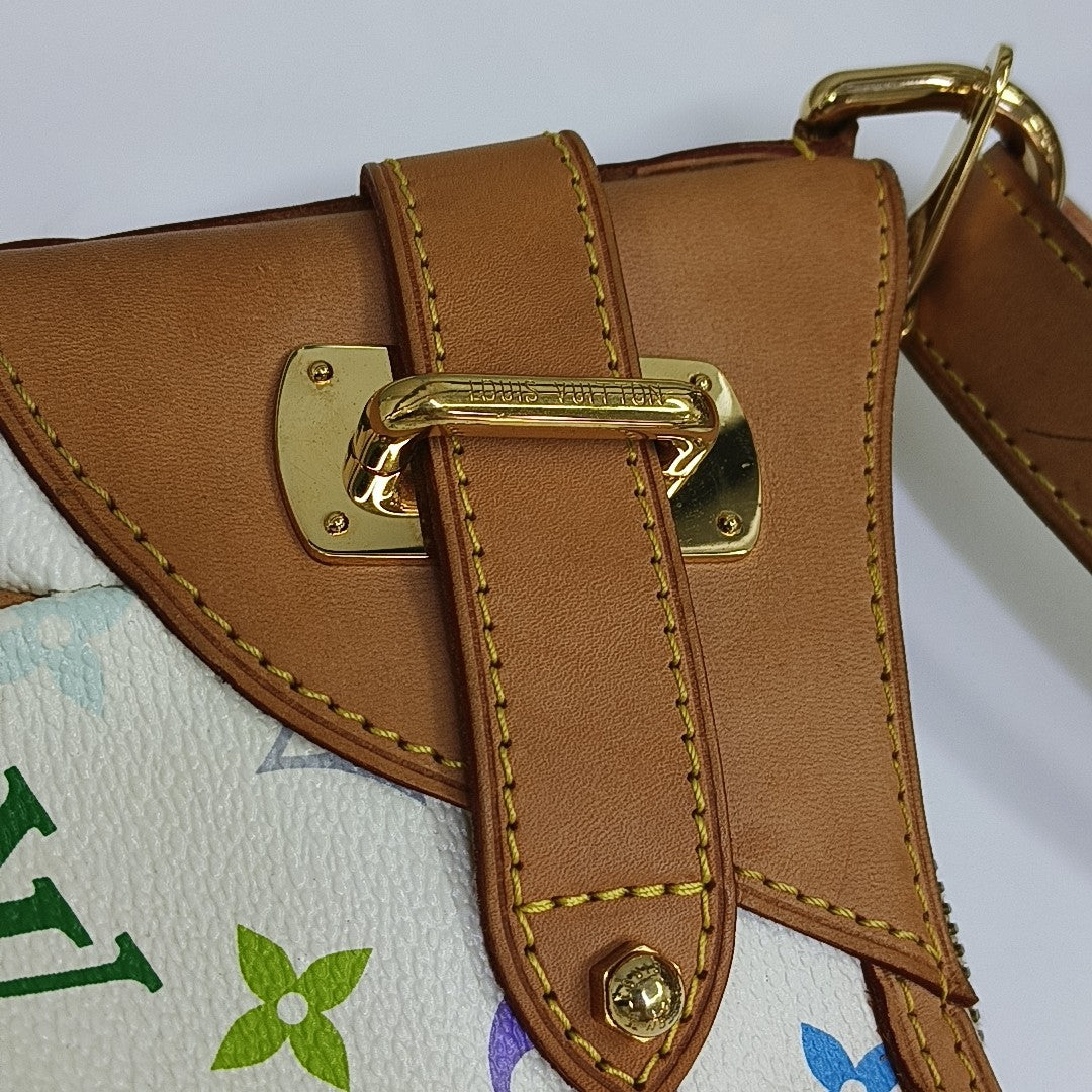 LV × TM GRETA Monogram Coated Canvas White