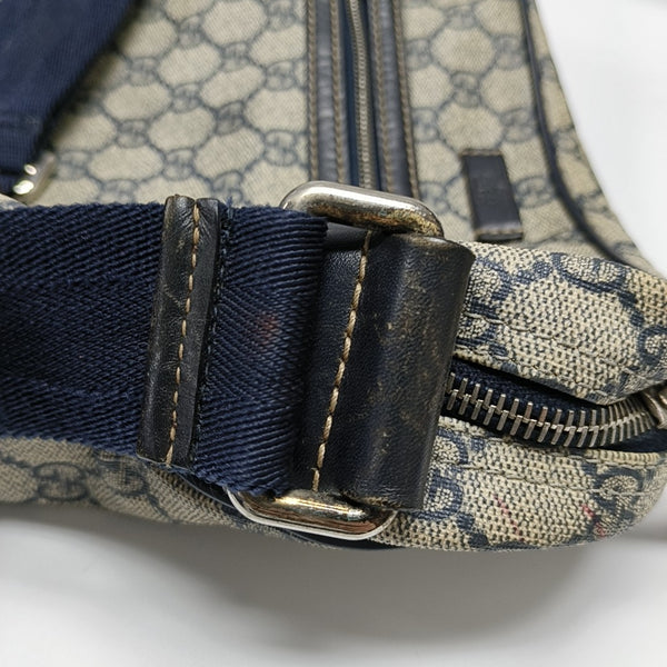 Monogram Coated Canvas Shoulder Bag Brown
