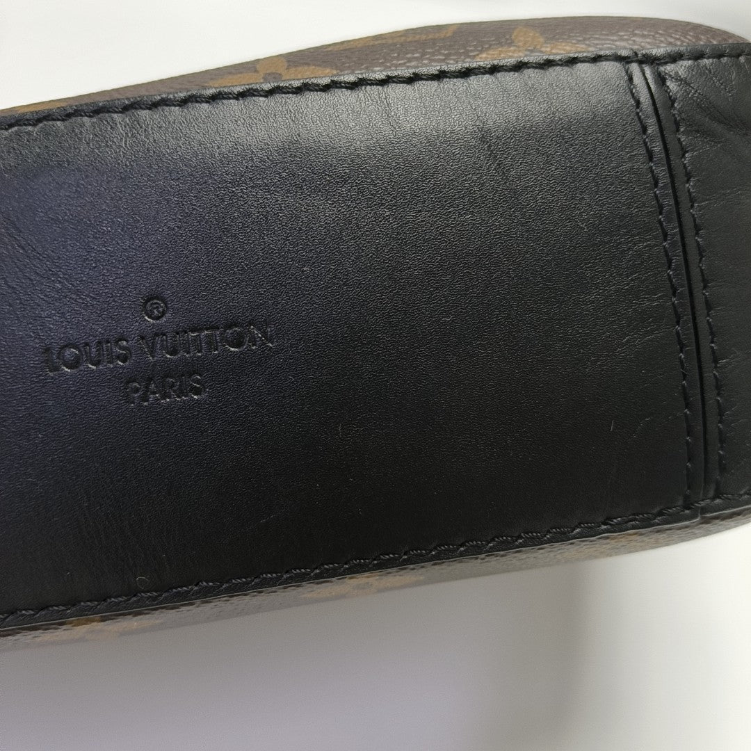 SAINTONGE Monogram Coated Canvas Brown