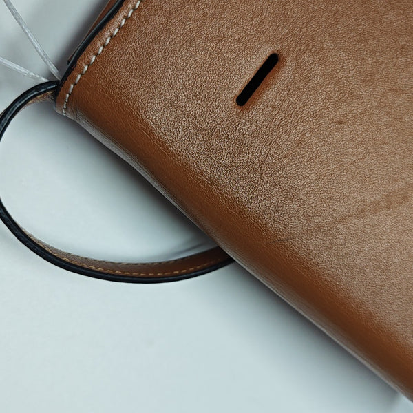 Heel Calfskin Brown