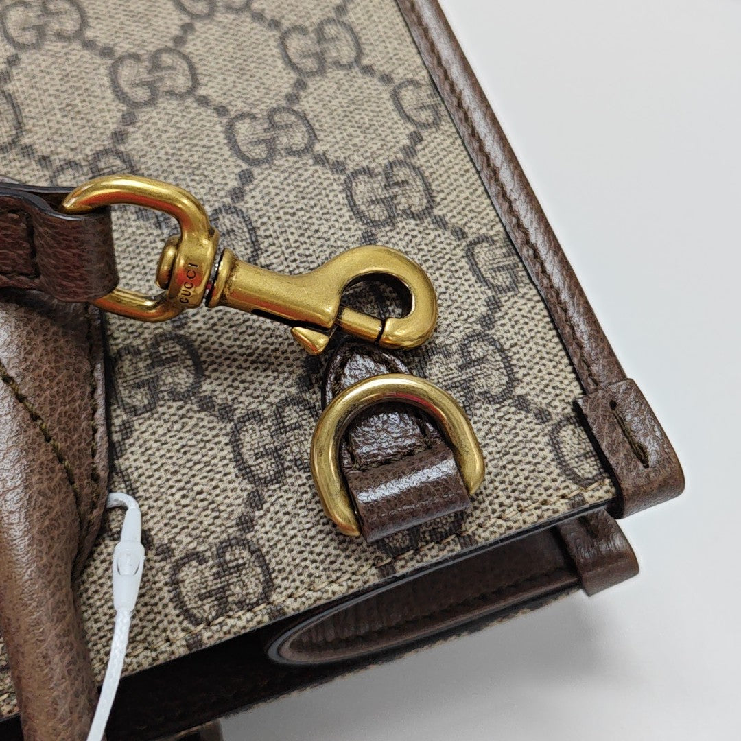 Disney X Gucci Monogram Coated Canvas Beige