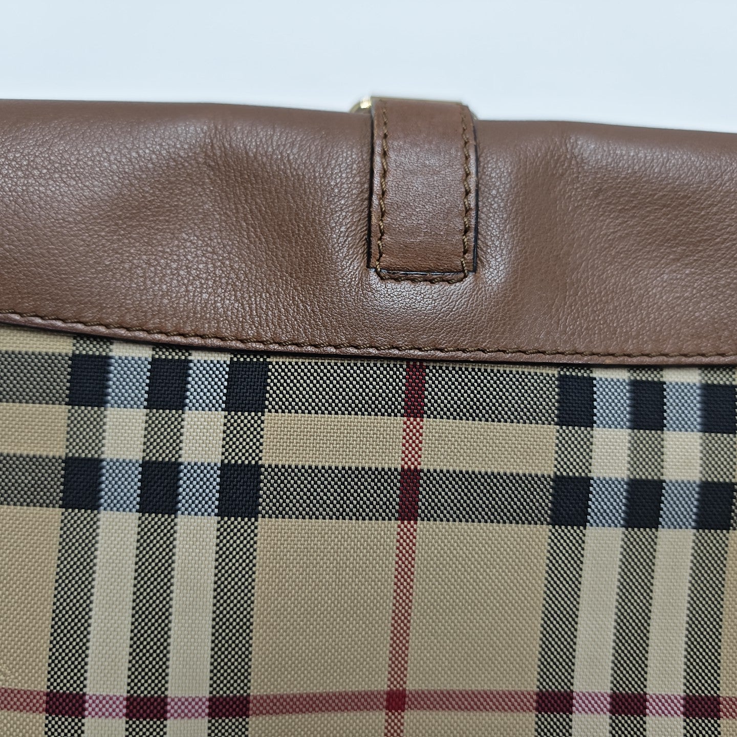 Canvas Shoulder Bag Beige