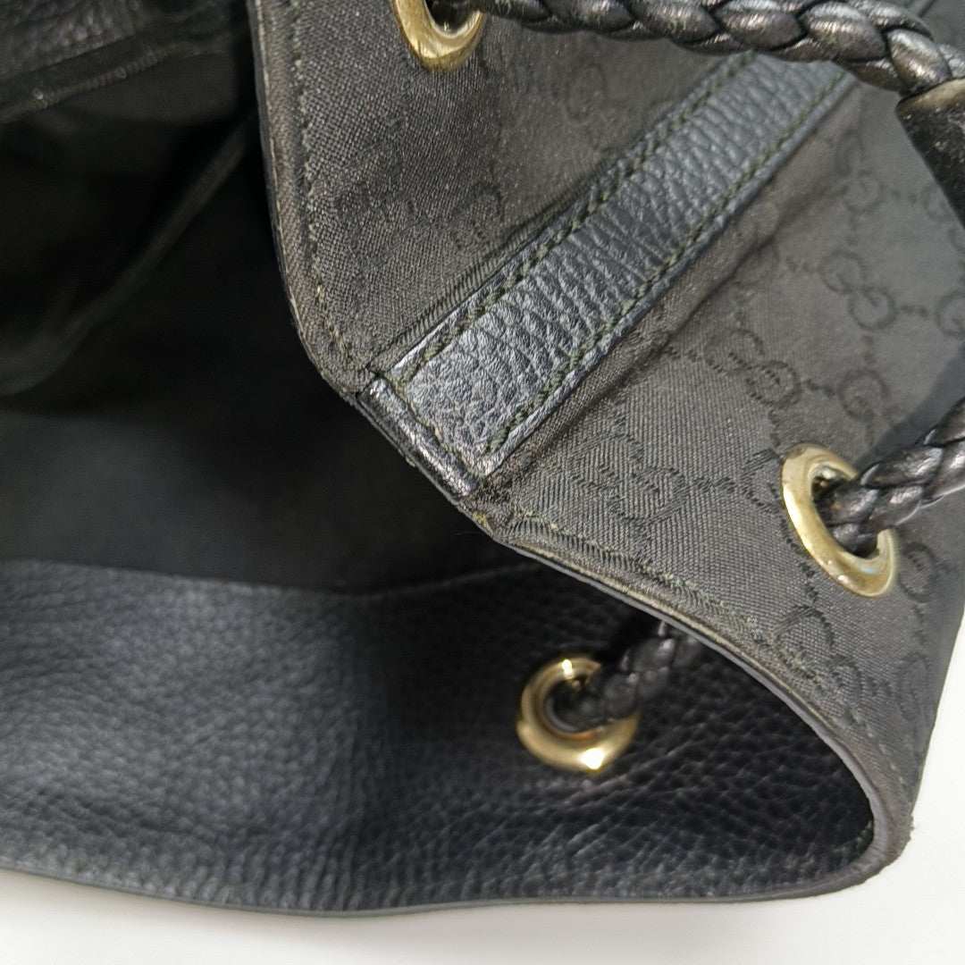 Monogram Nylon Black