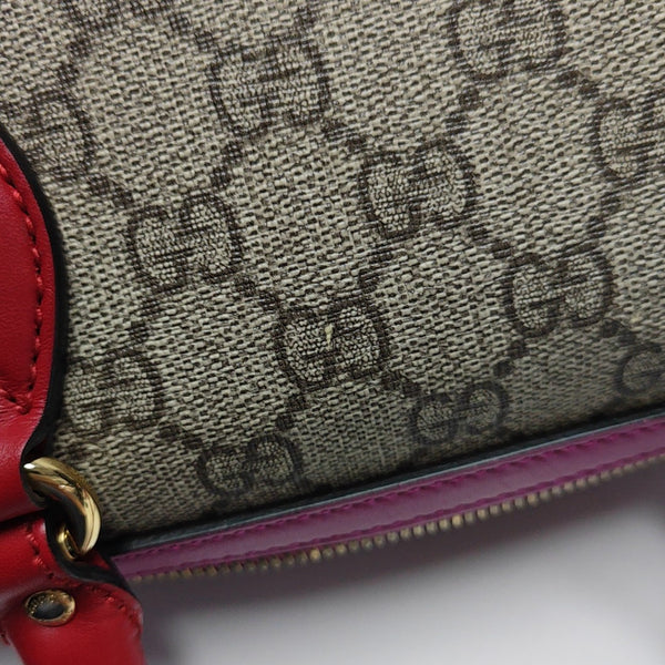 GG Blooms Monogram Coated Canvas Beige