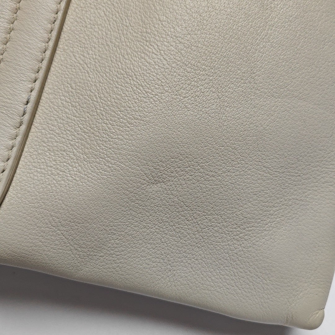Calfskin Crossbody Bag Beige