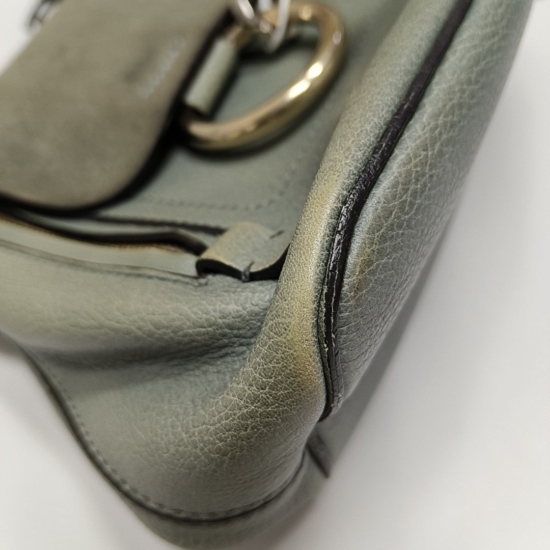 Faye Mini Calfskin Blue