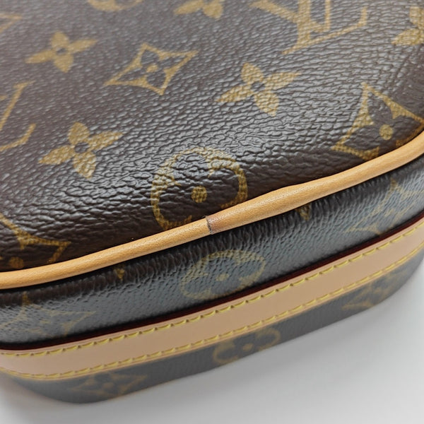 BOITE CHAPEAU PM Monogram Coated Canvas Brown