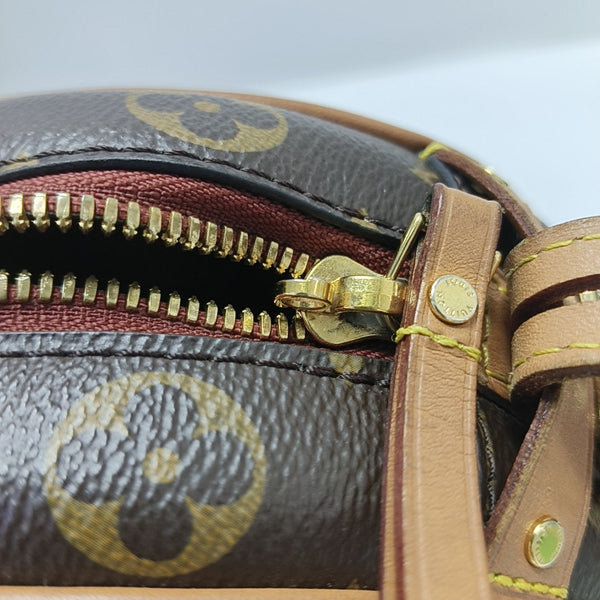BOITE CHAPEAU MM Monogram Coated Canvas Brown