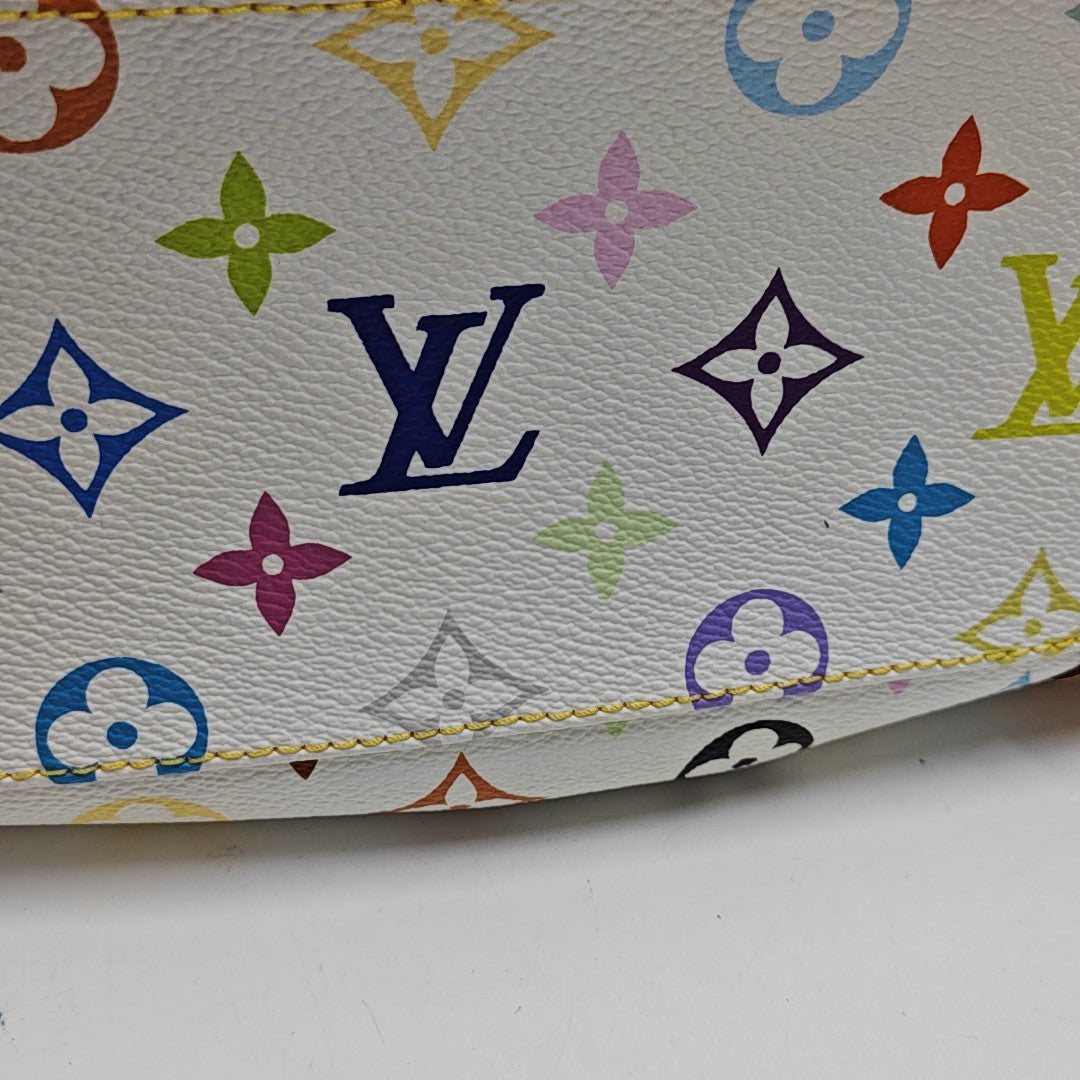 LV × TM JUDY Monogram Coated Canvas White