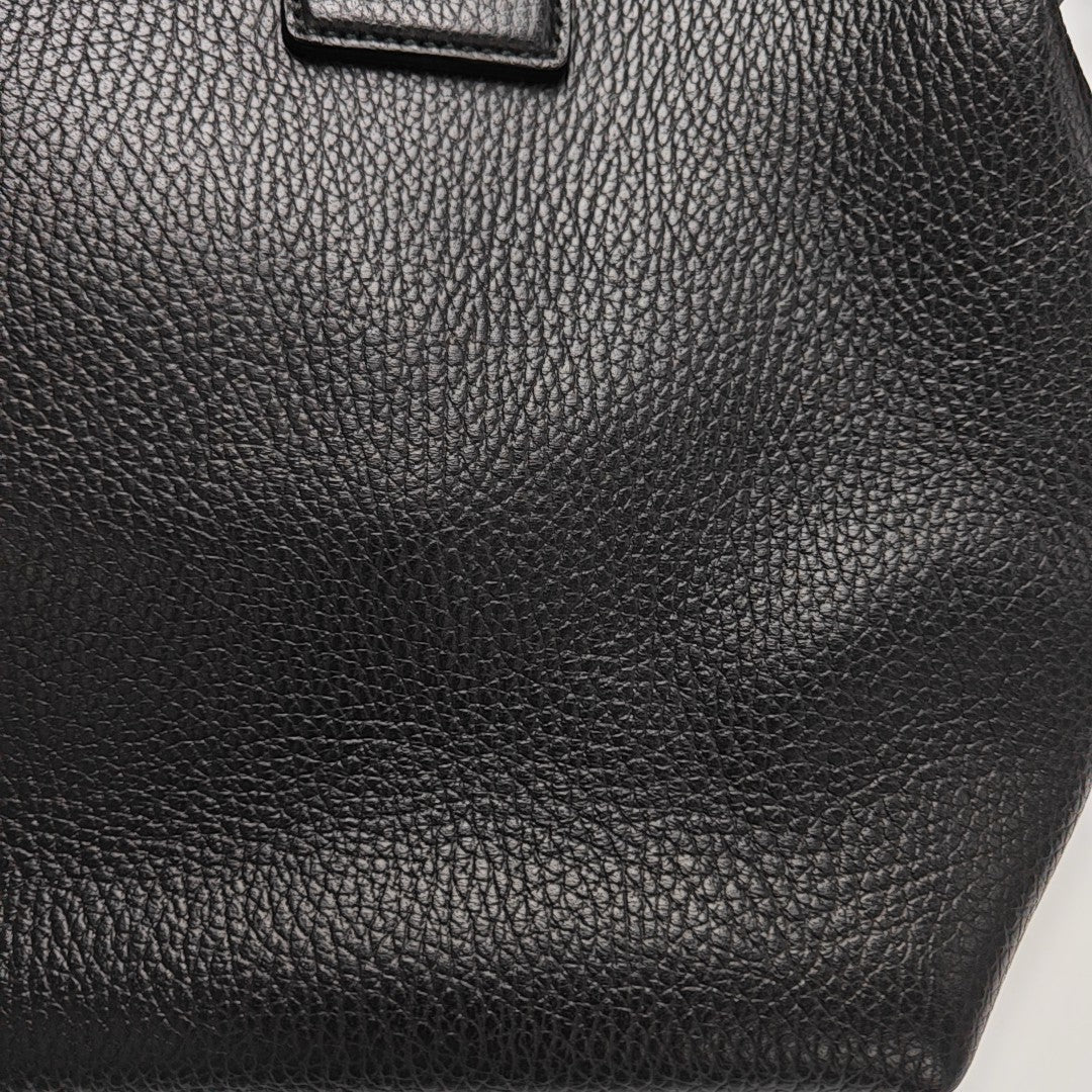 Microguccissima Calfskin Black