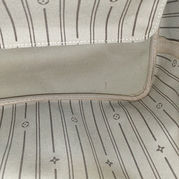 NEVERFULL MM Monogram Coated Canvas Brown